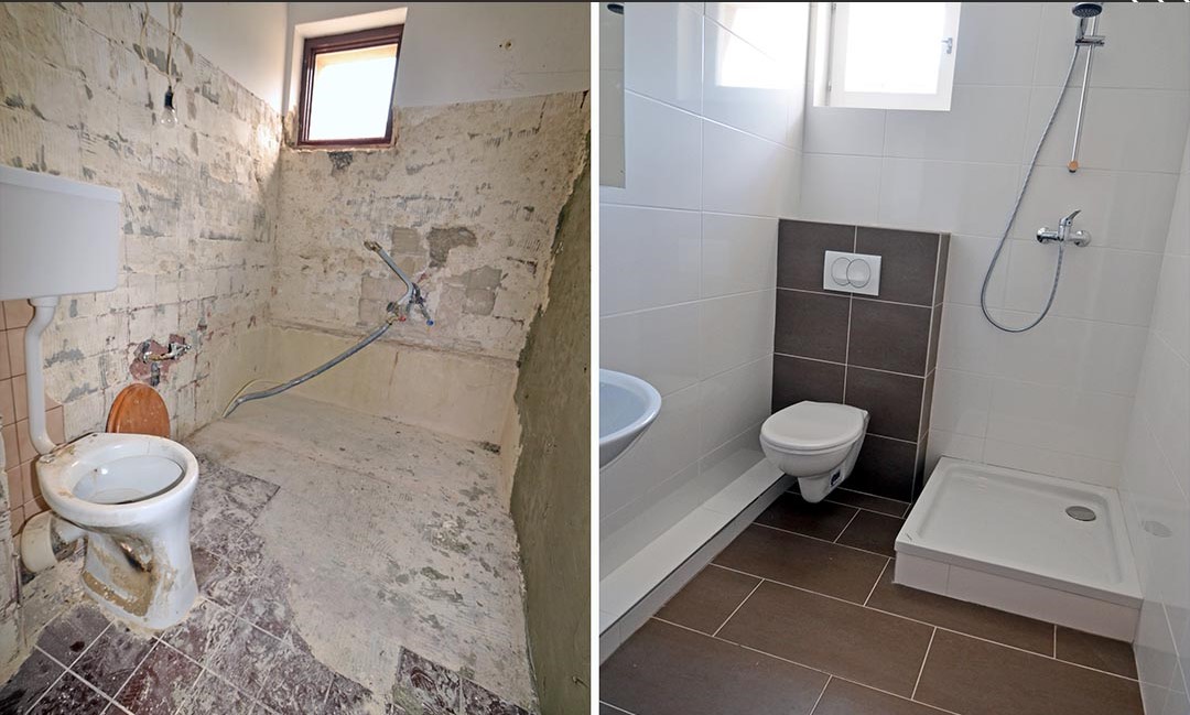 Bathroom Before & After